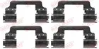 Fastening elements for front brake pads 109-1864