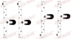 Fastening elements for front brake pads 109-1048