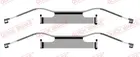 Fastening elements for front brake pads 109-1680