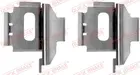 Fastening elements for front brake pads 109-1283