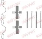 Fastening elements for front brake pads 109-0982