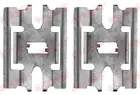 Fastening elements for front brake pads 109-1663