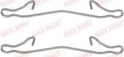 Fastening elements for front brake pads 109-1121