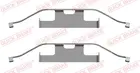 Fastening elements for front brake pads 109-1682