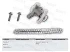 Engine timing chain kit TCK211