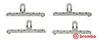 Fastening elements for front brake pads A 02 303
