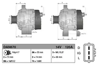 Generatorius DAN670