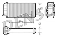 Radiatorius salono DRR09001