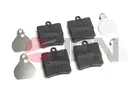 Brake pads set for rear wheels 20H0A23-JPN