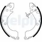 Brake pads set for rear wheels LS1779