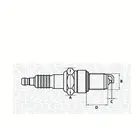 Ignition plug 062000773304